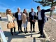 El alcalde y el presidente de la Junta de Compensación presentan el inicio de las obras de reurbanización del sector SUP-B9 de Benajarafe