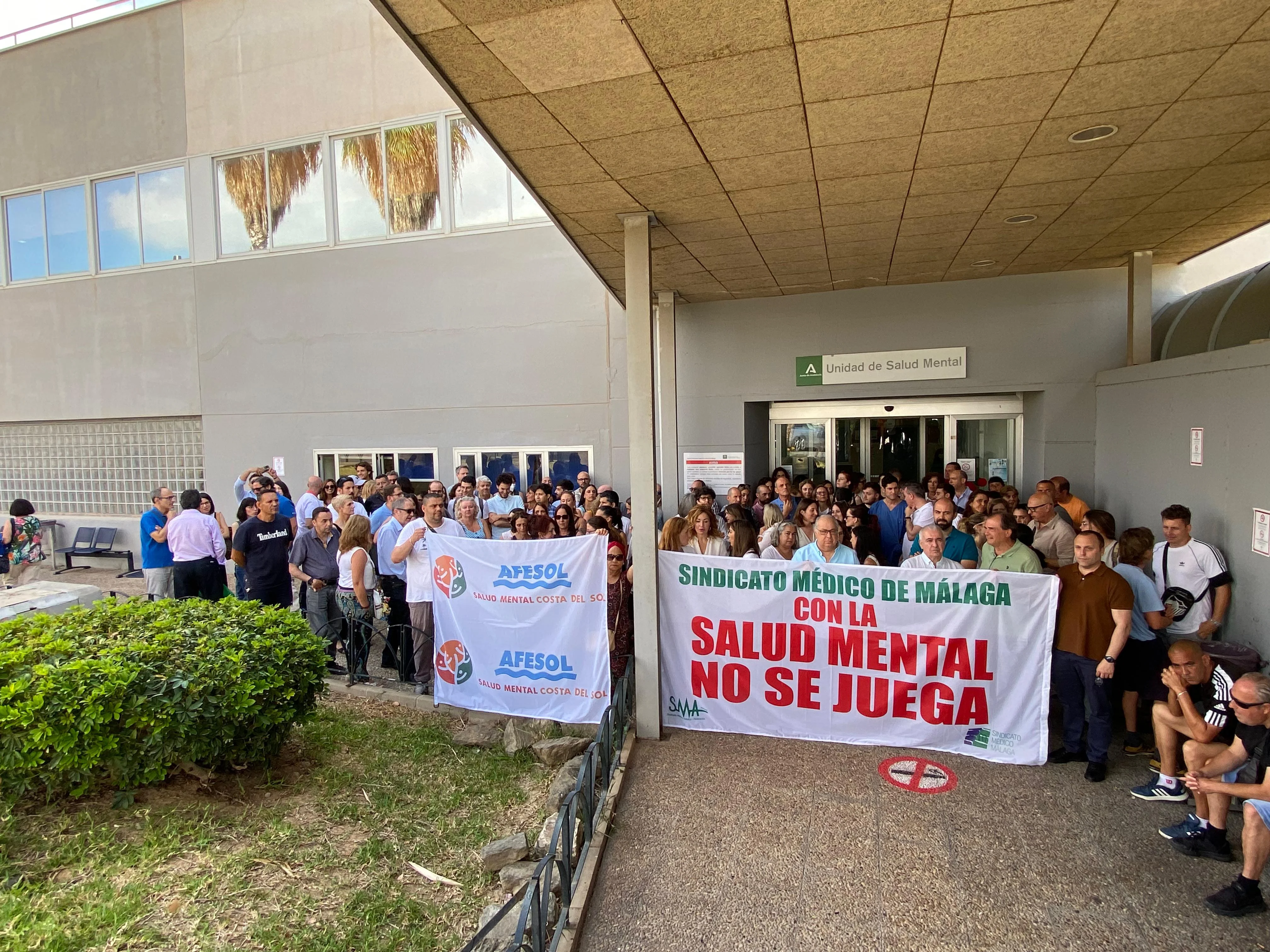 LA UNIDAD DE SALUD MENTAL DEL HOSPITAL VIRGEN DE LA VICTORIA DE MÁLAGA, SATURADA DE SU ETERNA SITUACIÓN PRECARIA