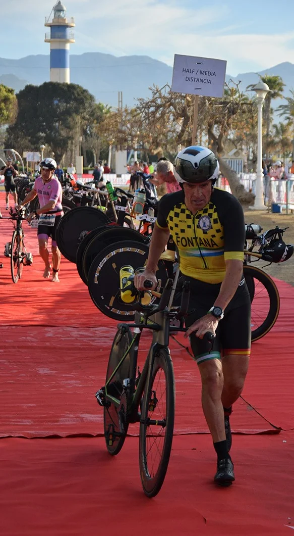 Imagen de archivo de triatlon Torre del Mar