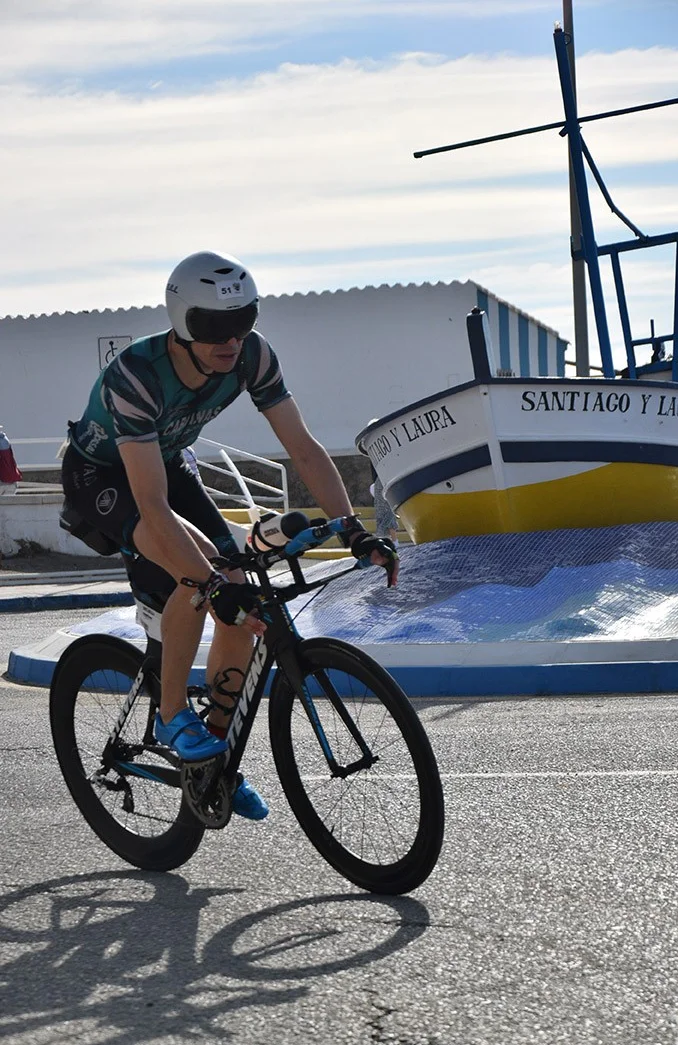 Imagen de archivo de triatlon Torre del Mar