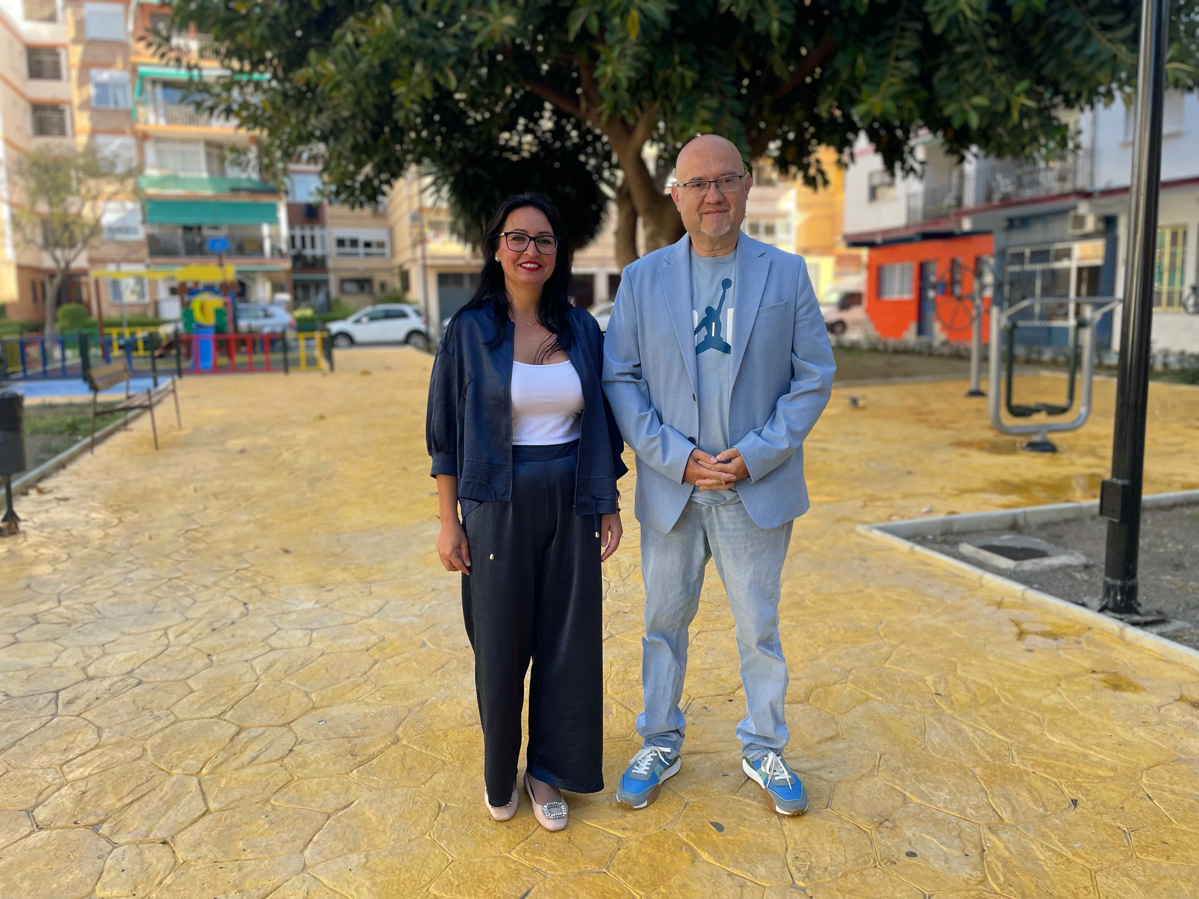 Torre del Mar presenta sus renovados jardines del Doctor José Calle en Las Yucas