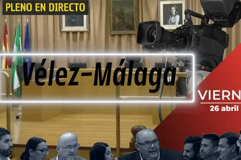 Vélez-Málaga celebra este viernes 26 de abril el pleno ordinario del mes de abril