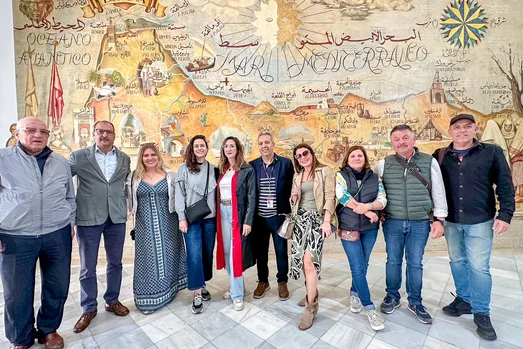 EL Presidente de la Mancomunidad Costa del Sol Axarquía visita Marruecos acompañado de Driss Soussi 