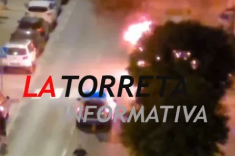 Incendio y Explosiones Devastan Vehículos de madrugada en Torre del Mar