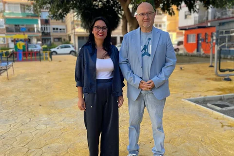 Torre del Mar presenta sus renovados jardines del Doctor José Calle en Las Yucas