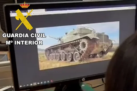 Desarticulada en Málaga una trama de contrabando de material de Defensa con destino a Arabia Saudí