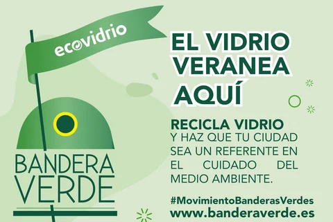 Vélez-Málaga Lanza Campaña 'Banderas Verdes por Ecovidrio'