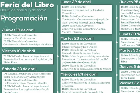 Vélez-Málaga disfrutará de una novedosa Feria del Libro en la Plaza de las Carmelitas