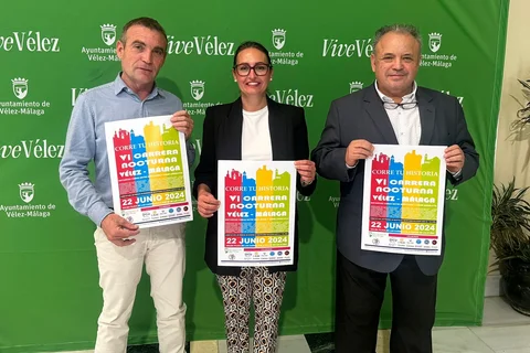 Deportes presenta junto al Club Atletismo Vélez, la VI Carrera Nocturna Ciudad de Vélez-Málaga