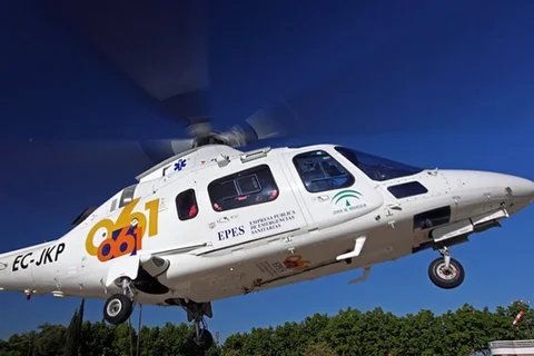 Grave accidente de motocicleta en el La Viñuela requiere evacuación en helicóptero