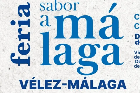 Jesús Lupiañez y Francisco Salado inauguran la feria Sabor a Málaga en Vélez-Málaga 