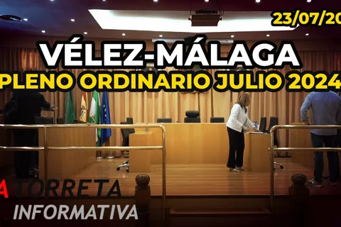 Vélez-Málaga celebra el pleno ordinario de julio el próximo martes