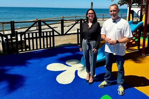 Presentado la mañana de este miércoles la renovación completa del parque infantil de Lagos