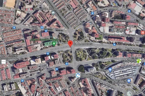La Policía Nacional detiene a dos personas por robo con violencia en sucursal bancaria de Málaga capital