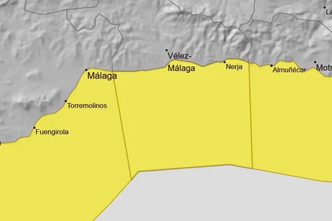 AEMET emite aviso amarillo por fenómenos costeros el viernes previo al comienzo de Semana Santa