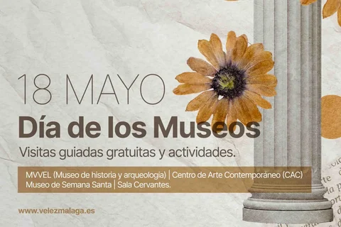 Vélez-Málaga celebrará el sábado 18 de mayo el ‘Día de los Museos’ con una jornada de puertas abiertas y visitas guiadas gratuitas 