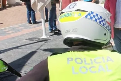 Fotografia de larchivo de policia local de Marbella