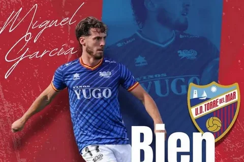  Miguel García, nuevo jugador de la Unión Deportiva Torre del Mar