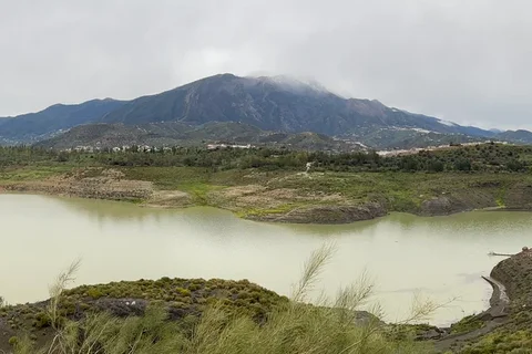 Así han quedado los pantanos de Málaga y su provincia tras las lluvias de Semana Santa 