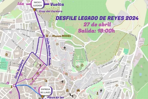Consulta el Recorrido Legado de Reyes de Vélez-Málaga 2024