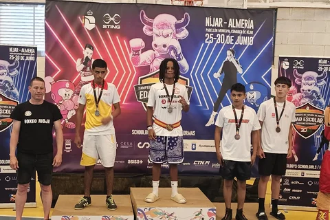 The Boxer Club Málaga logra Oro, Plata y dos Bronces en el Campeonato de España