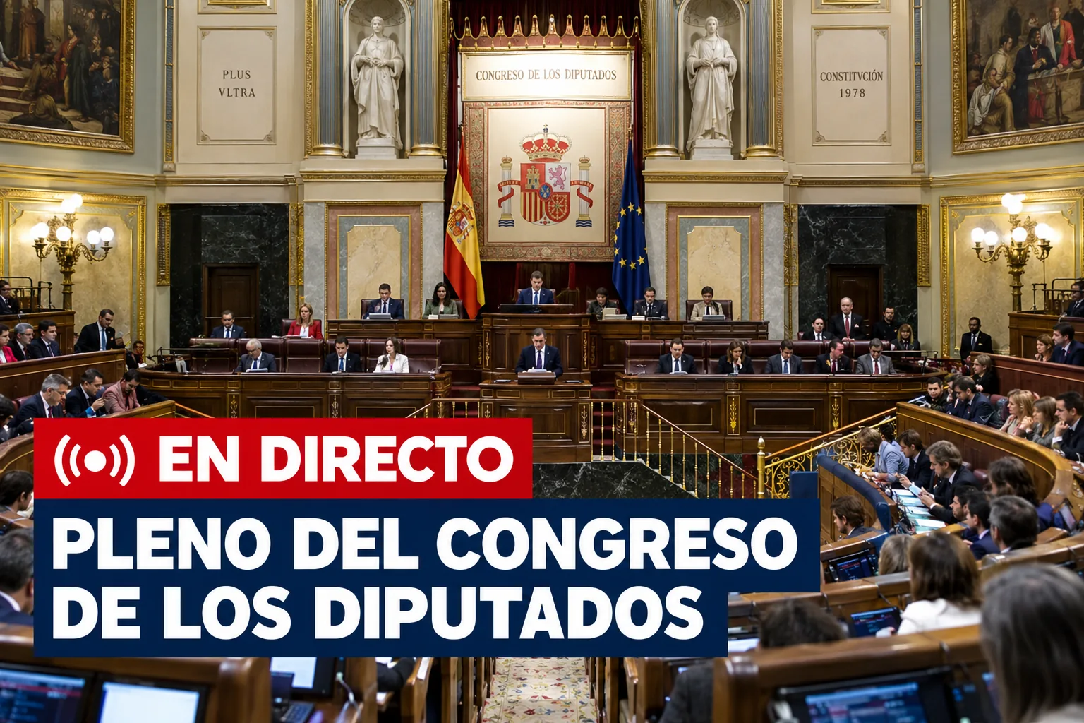 Pleno Congreso de los diputados