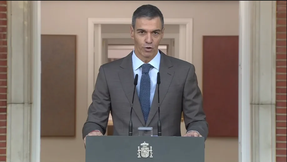 Pedro Sánchez comparece y anuncia adelanto elecciones el próximo 29 de noviembre